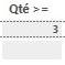 5. Quantité