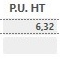 9. Valeur Prix Unitaire HT