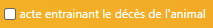 9. Application du statut décédé automatiquement