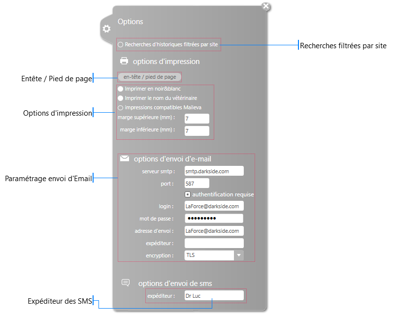 Options Courriers