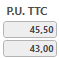 7. Prix unitaire TTC