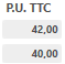 7. Prix unitaire TTC