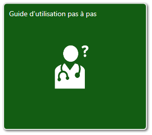 Widget Guide d'utilisation pas à pas